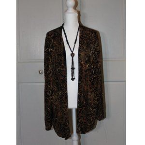 Laura Ashley 3X Flowing Light Jacket/Cardigan